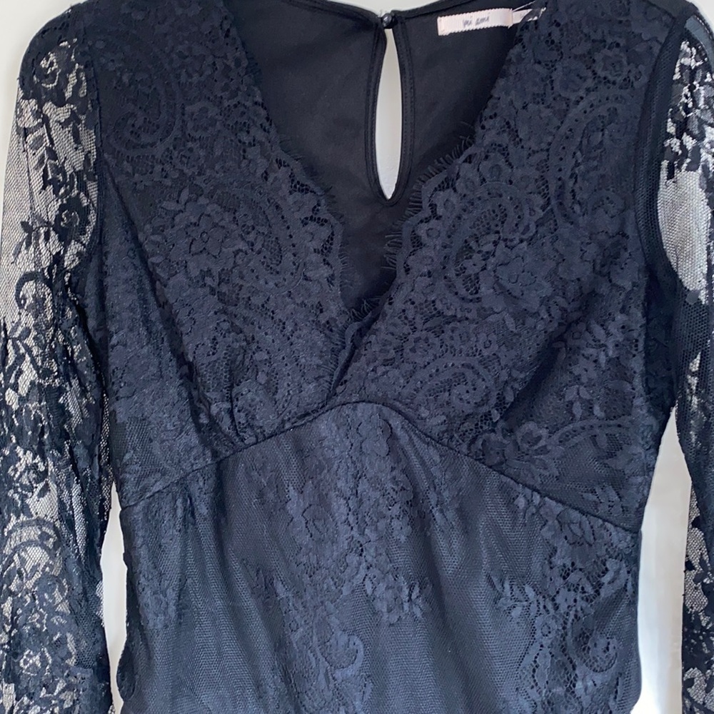 Black Lace Bodysuit